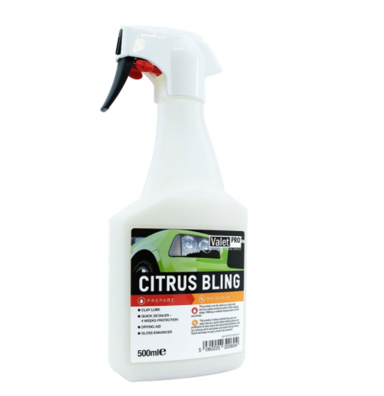 VALETPRO CITRUS BLING QUICK DETAILER (500ml, 1L & 5L)