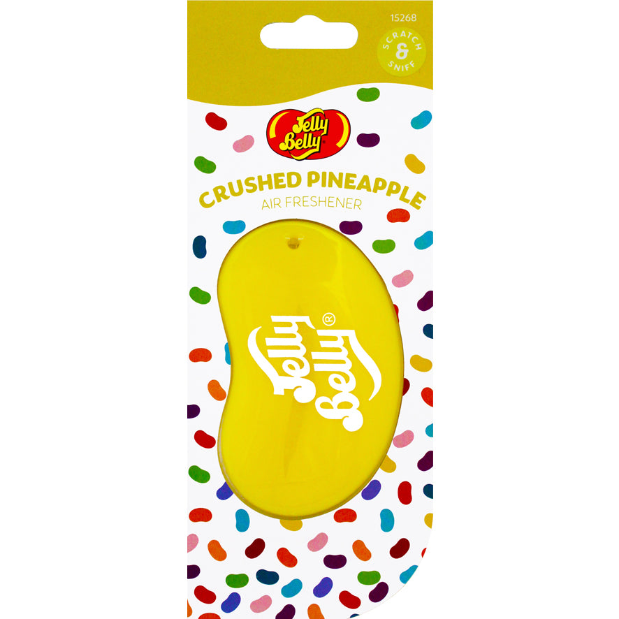 JELLY BELLY CRUSHED PINEAPPLE - 3D AIR FRESHENER