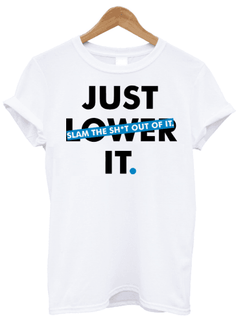 Strictly Static Just Lower It Tee (White)