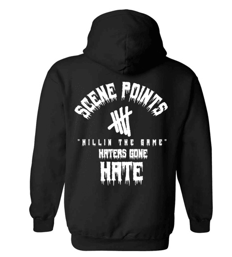 STRICTLY STATIC SCENE POINTS HOODIE - The Drivers HQ