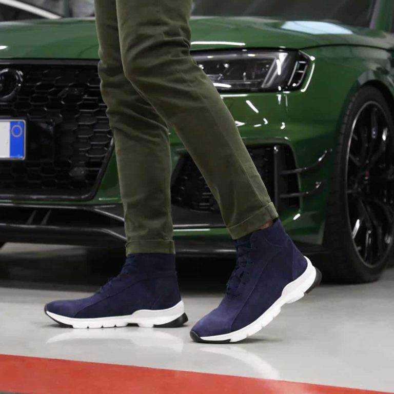 SPARCO MONZA LESMO ANKLE BOOTS / TRAINERS – BLUE - The Drivers HQ