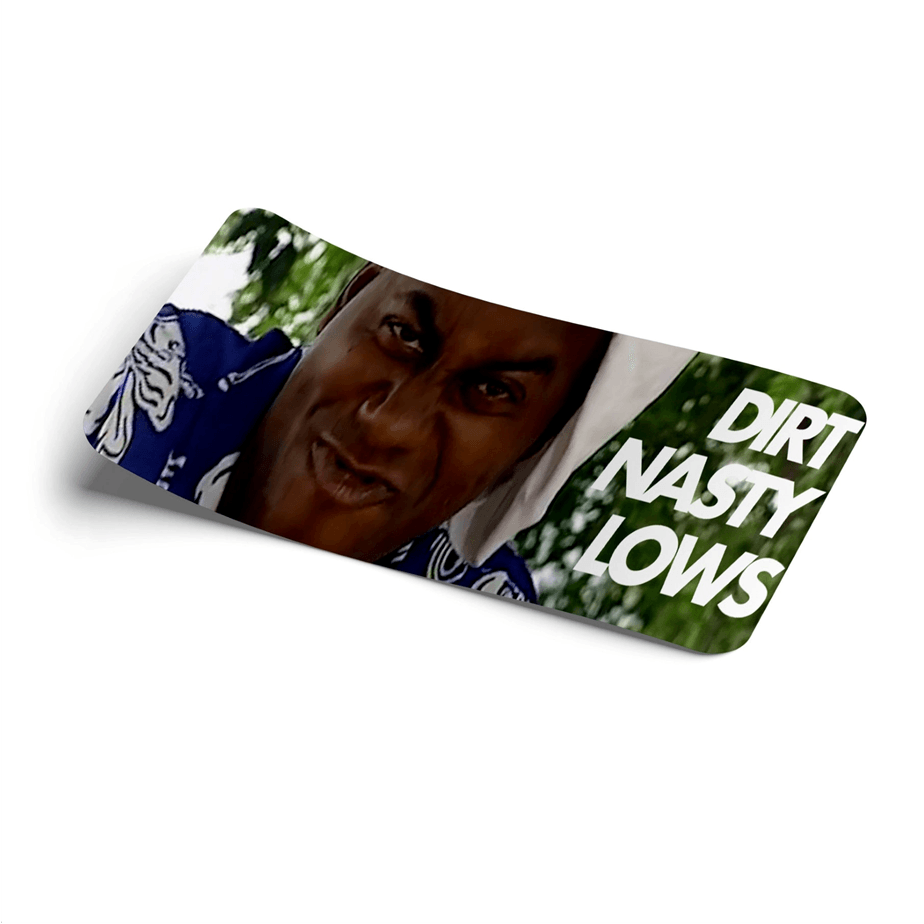 Strictly Static Dirt Nasty Lows Slap Sticker Decal - The Drivers HQ