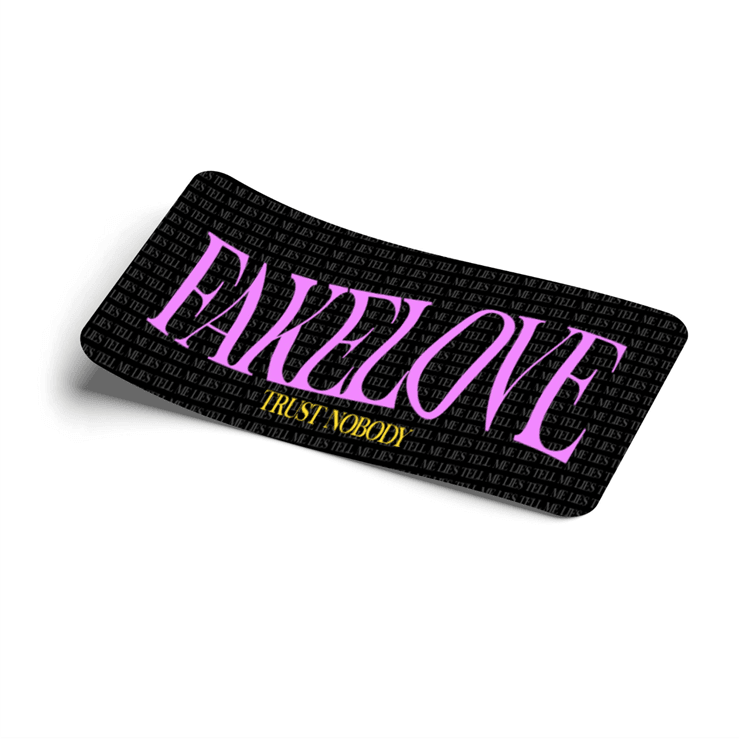 STRICTLY STATIC FAKELOVE DECAL SLAP - The Drivers HQ