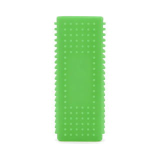Green Interior Pet Hair Remover Block, product photo on white