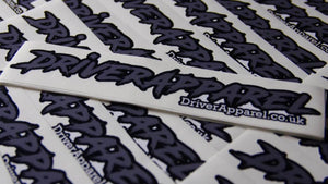 DRIVER APPAREL PRINTED STICKERS - The Drivers HQ