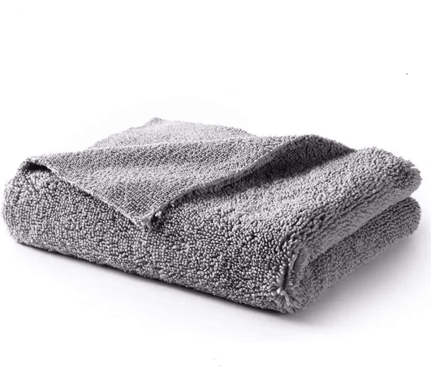 EDGELESS GREY MICROFIBRE 350GSM 40cm x 40cm - The Drivers HQ