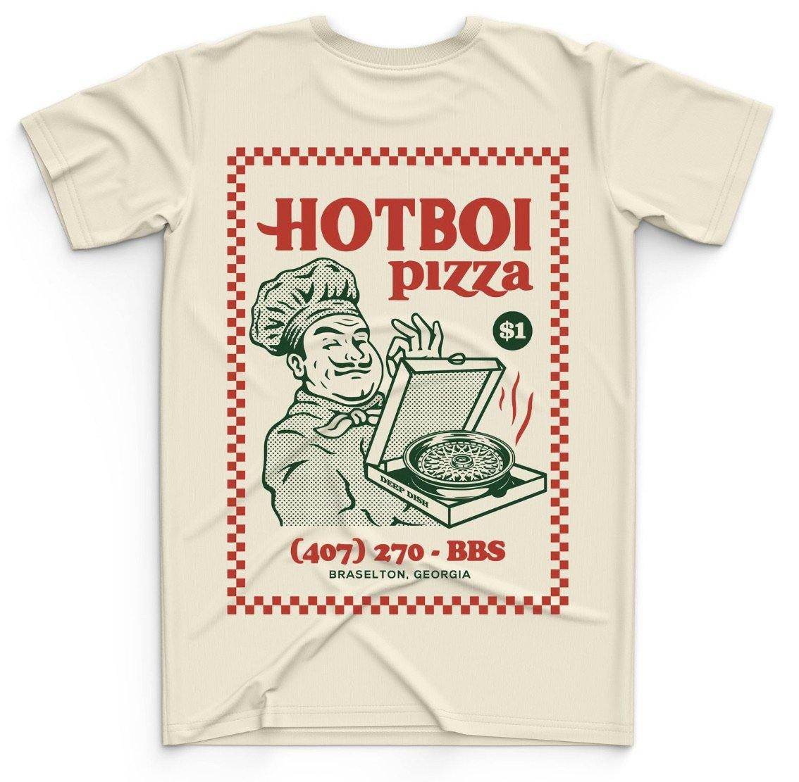 Strictly Static Hot Boi Pizza Tee - The Drivers HQ