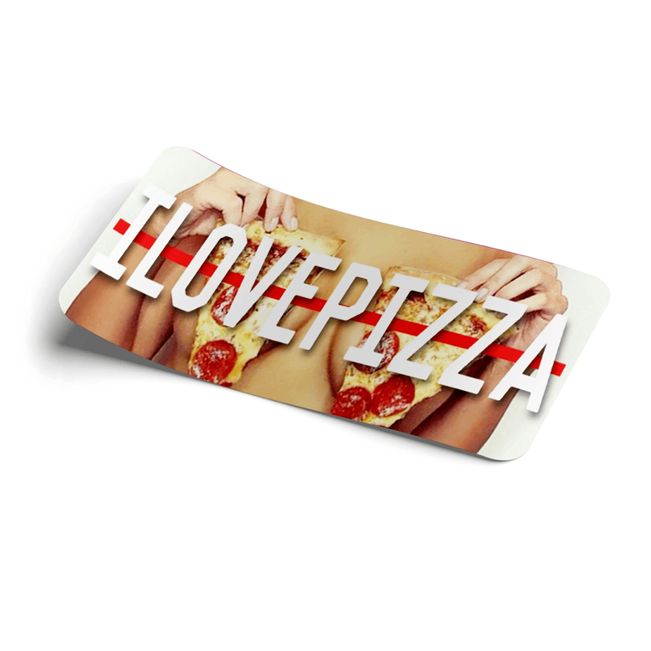Strictly Static ILovePizza Slap Sticker - The Drivers HQ