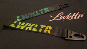 LOW KULTURE HOLOGRAPHIC SHORT LANYARD KEY CLIP - The Drivers HQ