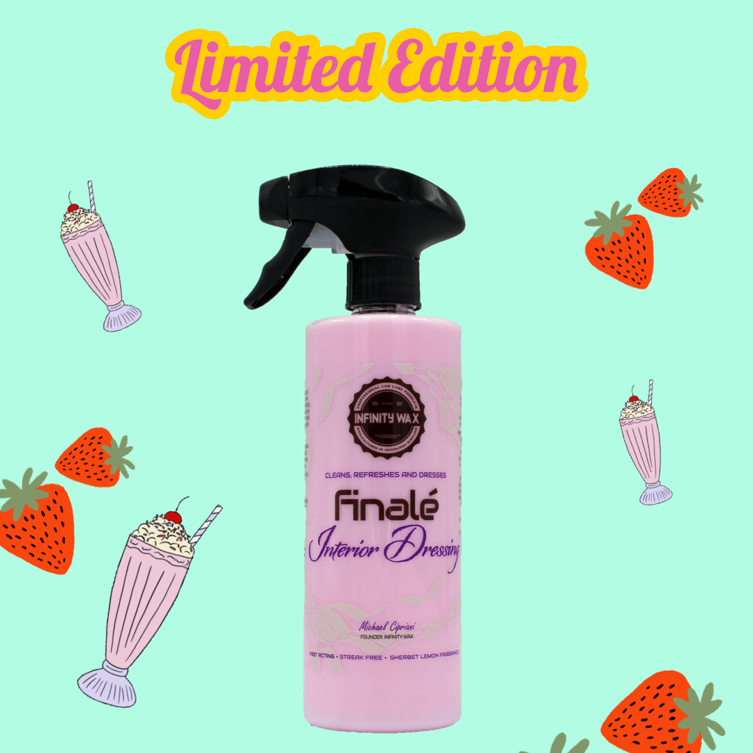 INFINITY WAX FINALE INTERIOR DRESSING SPECIAL ED. SRAWBERRY MILKSHAKE - The Drivers HQ