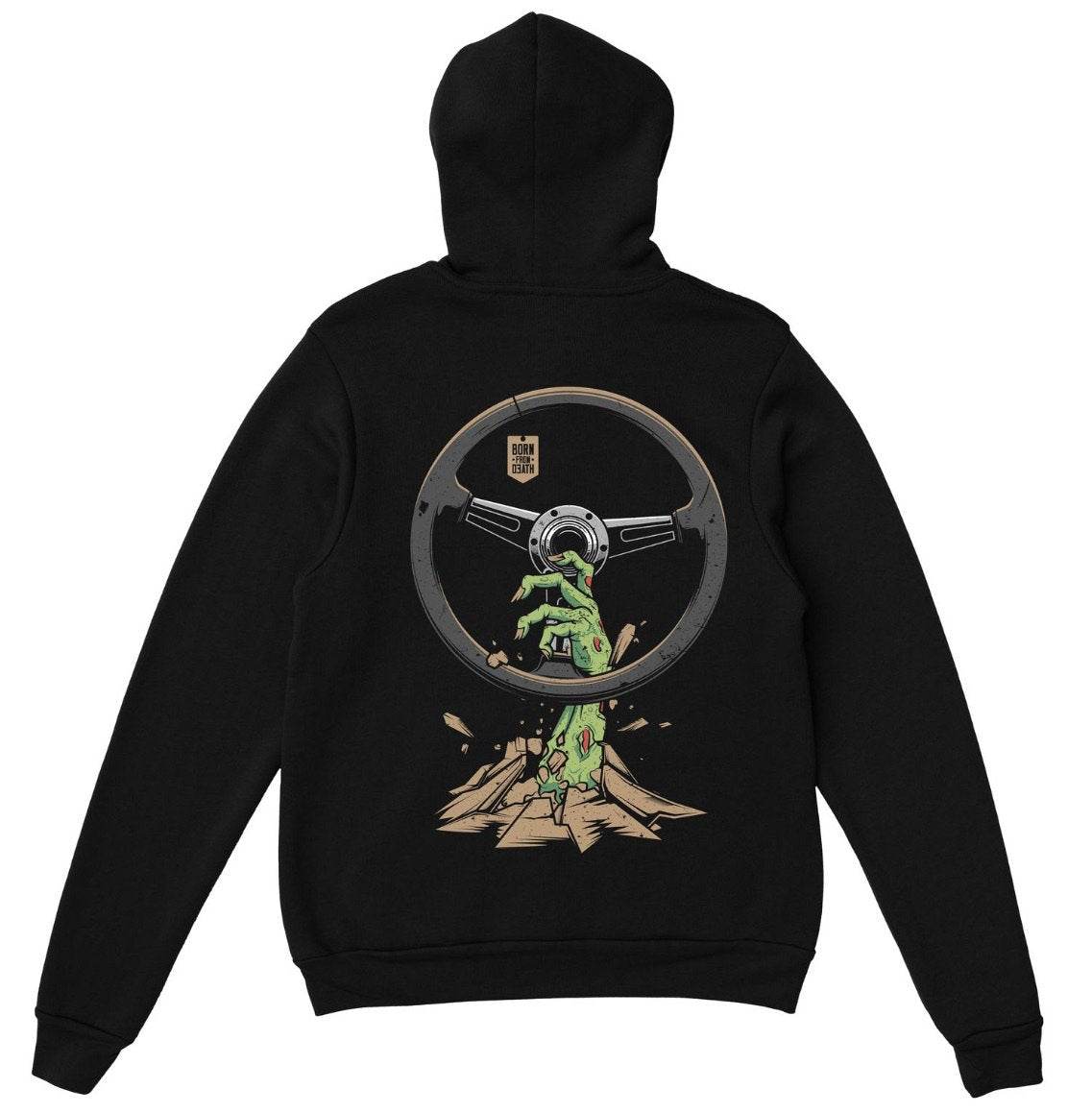 STRICTLY STATIC BORN FROM DEATH HOODIE - The Drivers HQ