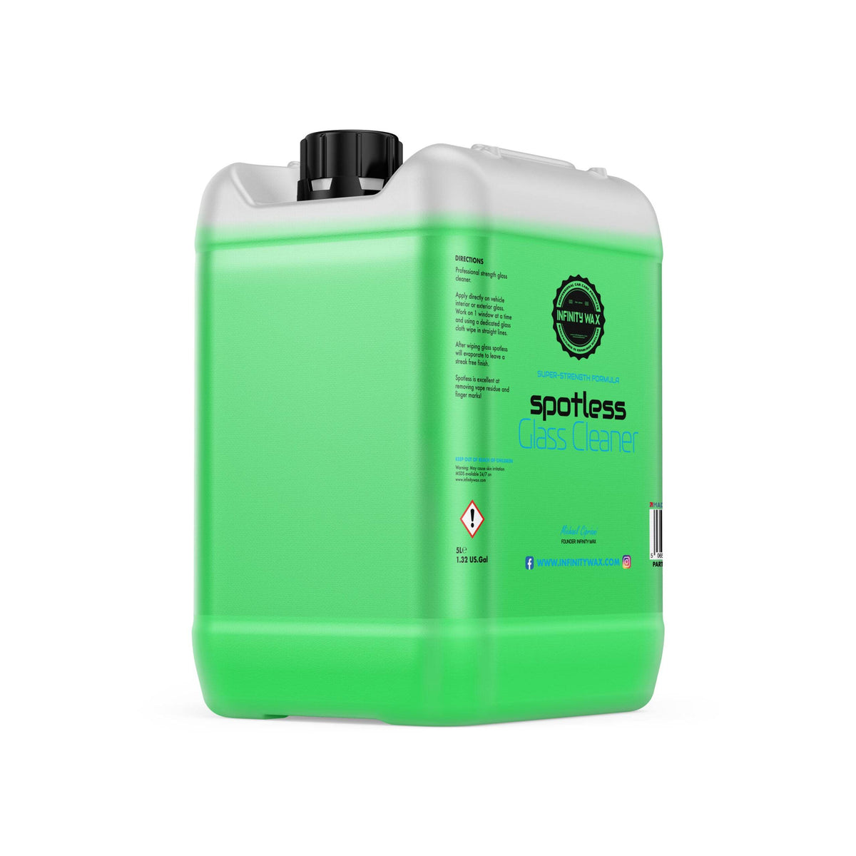 Infinity Wax Spotless Glass Cleaner - The Drivers HQ