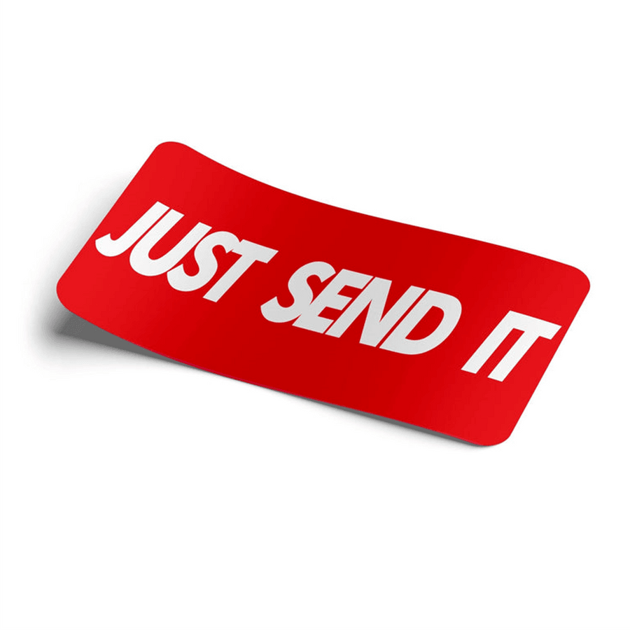 Strictly Static Just Send It Slap Sticker Decal - The Drivers HQ