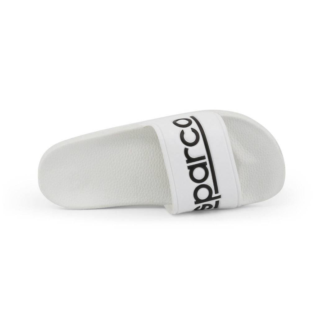 SPARCO FORTALEZA FLIP FLOP / SLIDERS – WHITE - The Drivers HQ