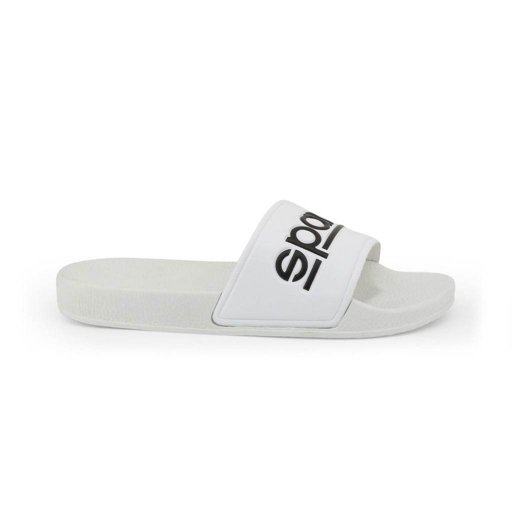 SPARCO FORTALEZA FLIP FLOP / SLIDERS – WHITE - The Drivers HQ