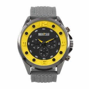 SPARCO FERNANDO WRIST WATCH – YELLOW - The Drivers HQ