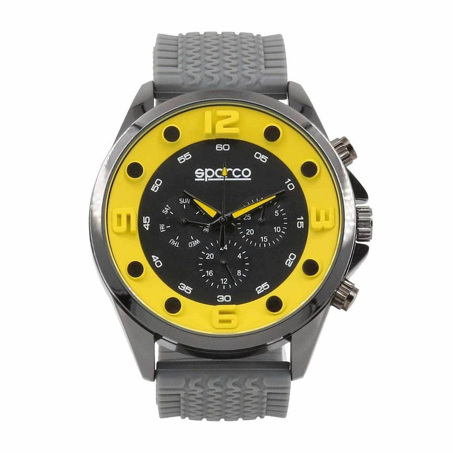 SPARCO FERNANDO WRIST WATCH - YELLOW - The Drivers HQ