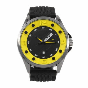 SPARCO ALAIN WRIST WATCH – YELLOW - The Drivers HQ