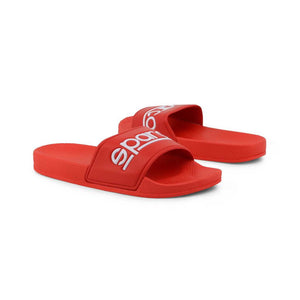 SPARCO FORTALEZA FLIP FLOP / SLIDERS – RED - The Drivers HQ