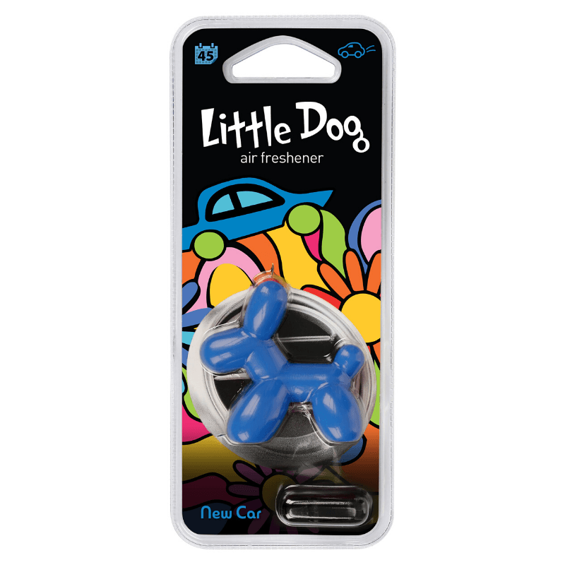 LITTLE DOG BLUE AIRFRESHENER - NEW CAR - The Drivers HQ