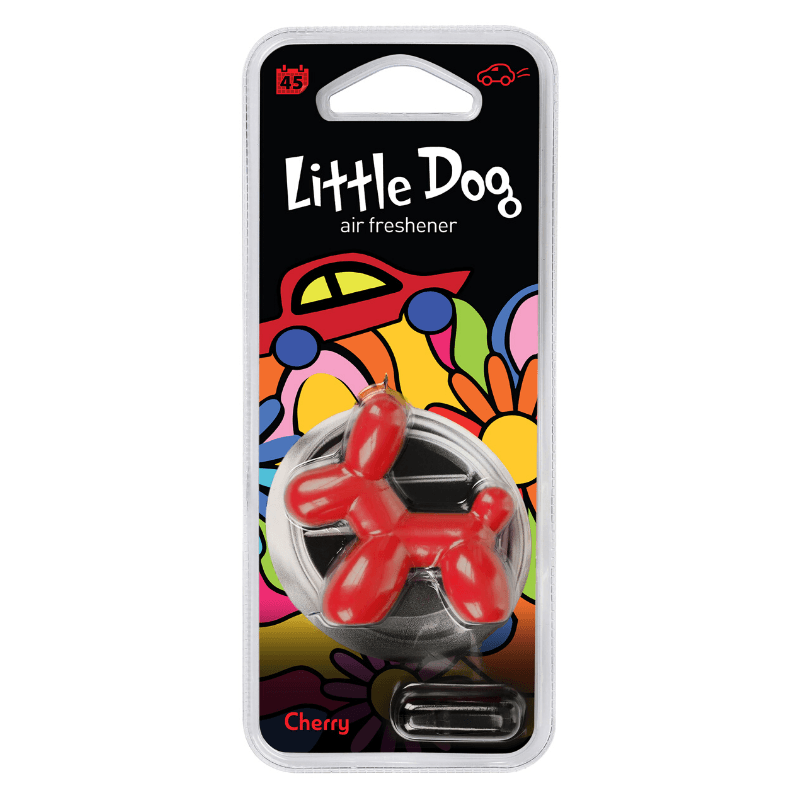 LITTLE DOG RED AIRFRESHENER - CHERRY - The Drivers HQ