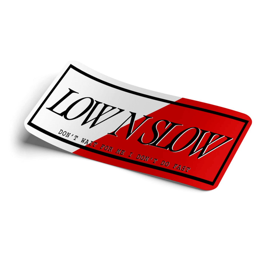Strictly Static Low n Slow Slap Sticker - The Drivers HQ