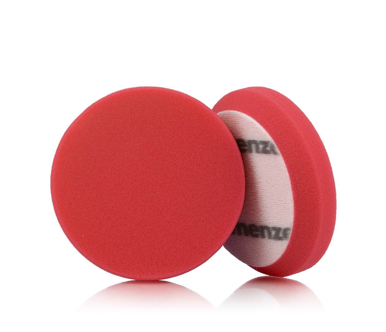 MENZERNA RED HEAVY CUT FOAM PAD 95MM - The Drivers HQ
