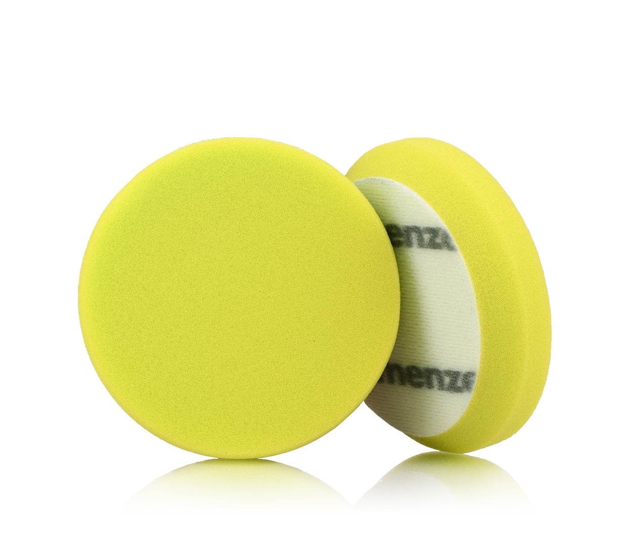 MENZERNA YELLOW MEDIUM CUT FOAM PAD 95MM - The Drivers HQ