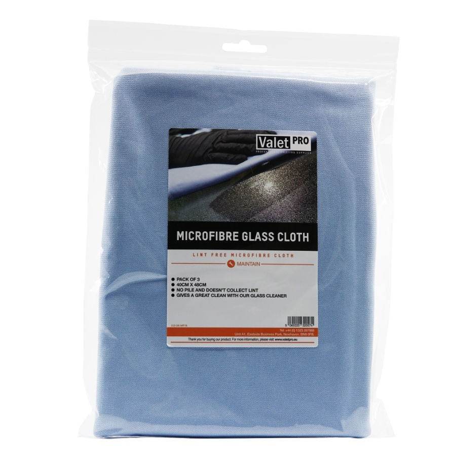 ValetPro Microfibre Glass Cloth (3 Pack) - The Drivers HQ