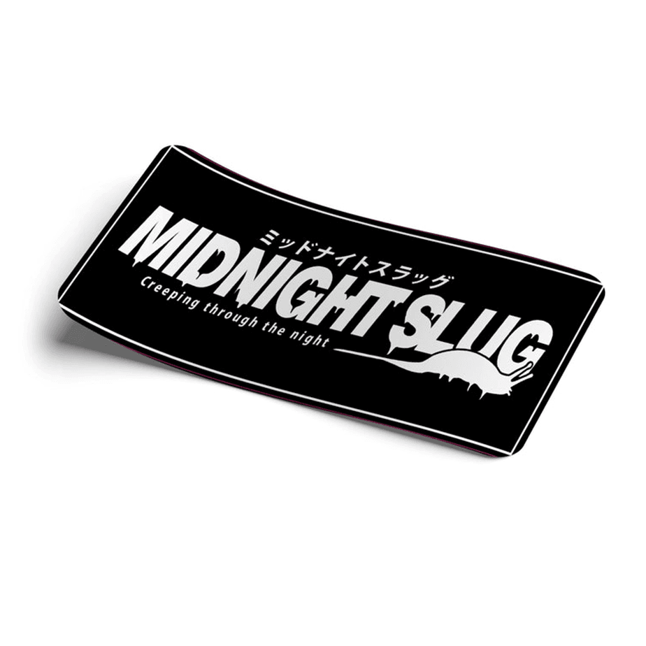 Strictly Static Midnight Slug Creeping Through The Night Slap Sticker - The Drivers HQ