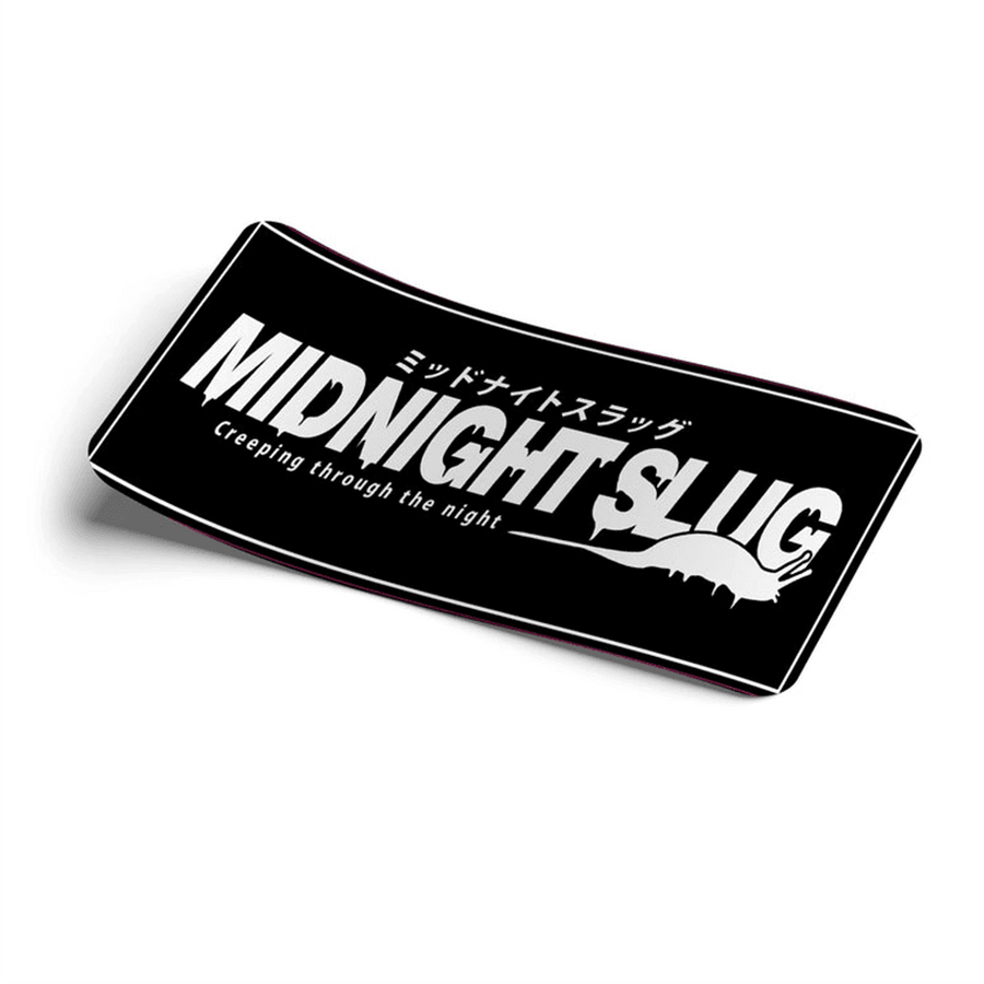 Strictly Static Midnight Slug Creeping Through The Night Slap Sticker - The Drivers HQ