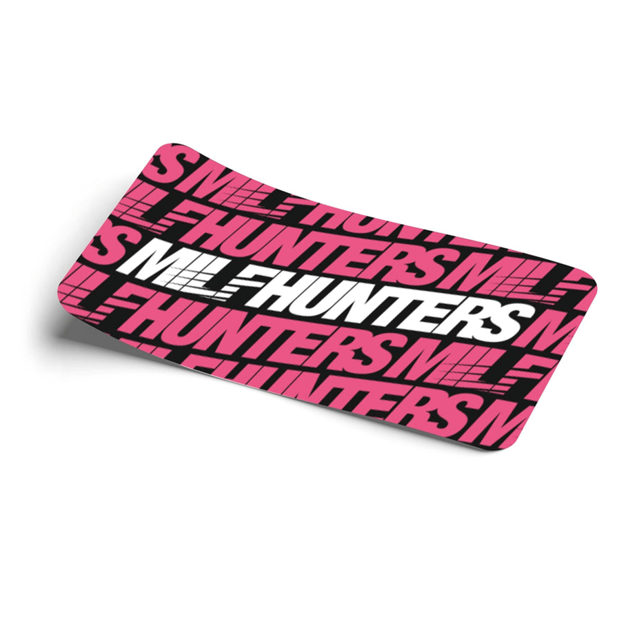 Strictly Static Milfhunters Slap Sticker Decal