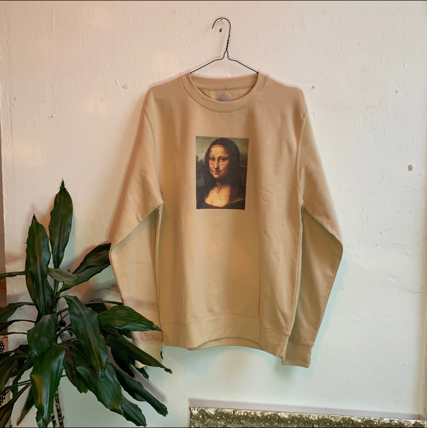 THE HYPED SOURCE MALONA LISA SWEATSHIRT (NUDE)