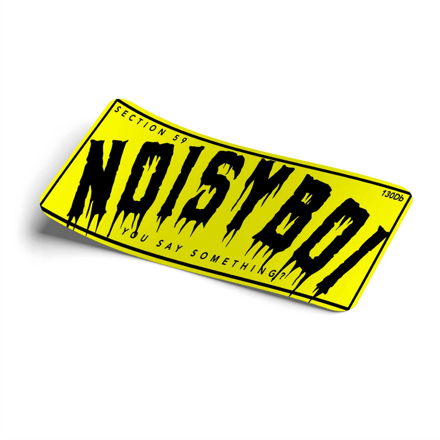 Strictly Static Noisy Boi Slap Decal - The Drivers HQ