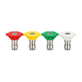 Better Quick Release Pressure Wash Nozzle Set (4 pack)