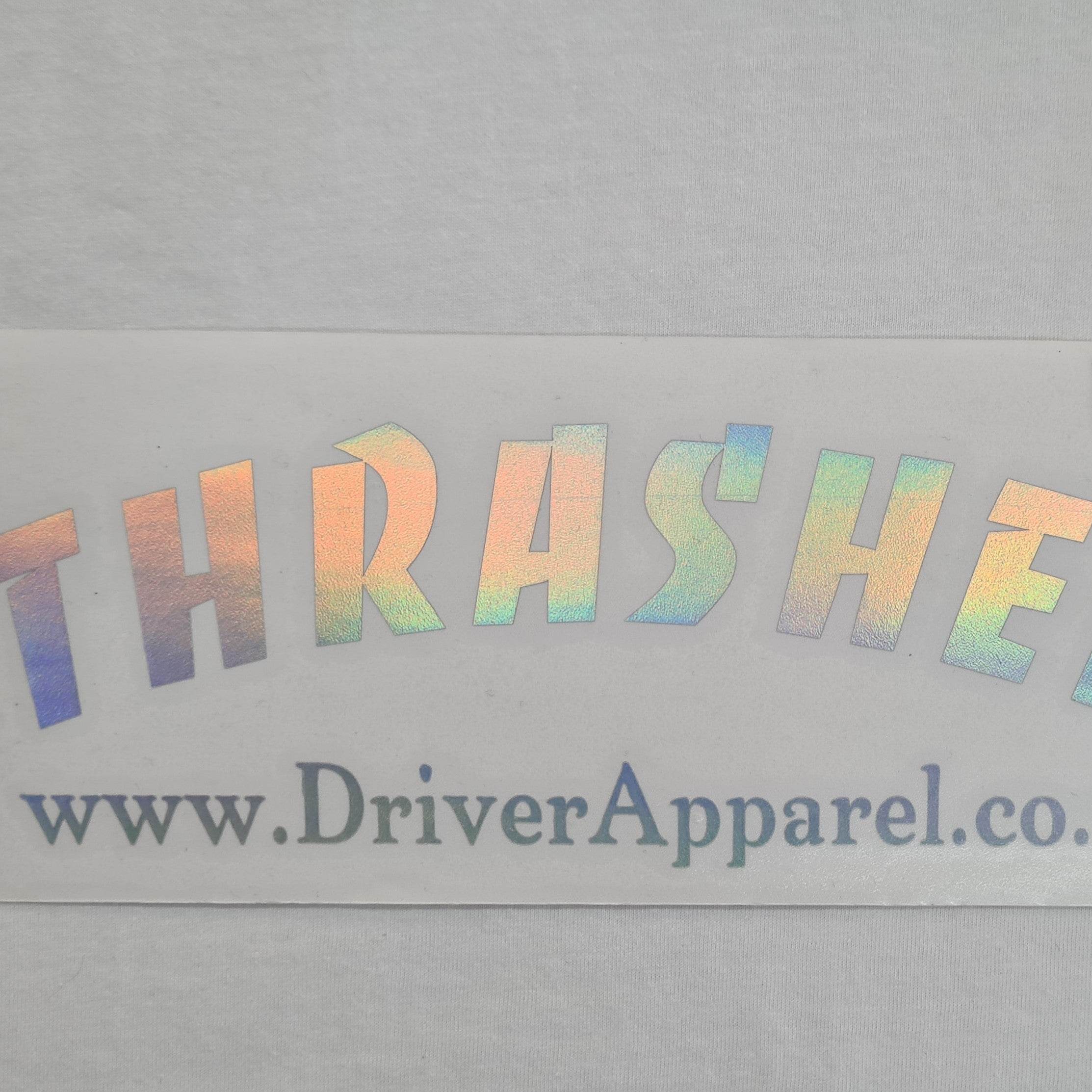 DRIVER APPAREL THRASHED DECAL 23cm - The Drivers HQ