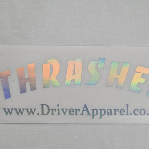DRIVER APPAREL THRASHED DECAL 23cm - The Drivers HQ