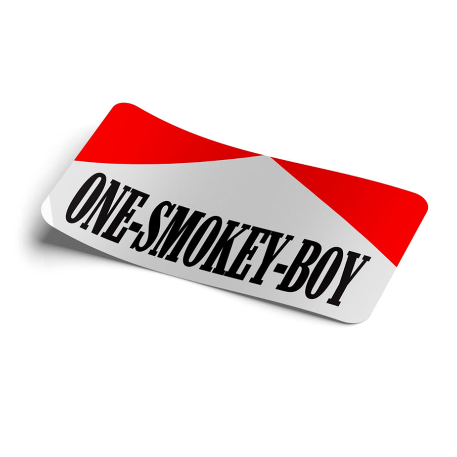 Strictly Static One Smokey Boy Slap Sticker