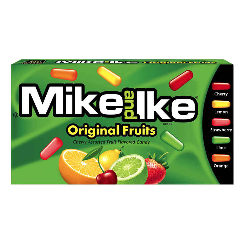 MIKE & IKE ORIGINAL FRUITS THEATRE BOX (141G)
