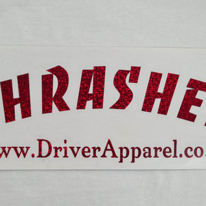 DRIVER APPAREL THRASHED DECAL 23cm - The Drivers HQ