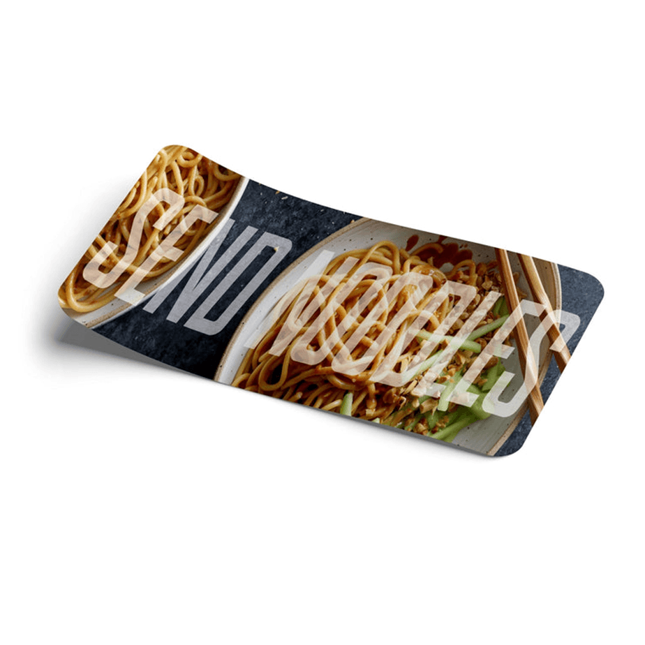Strictly Static Send Noodles Slap Sticker - The Drivers HQ