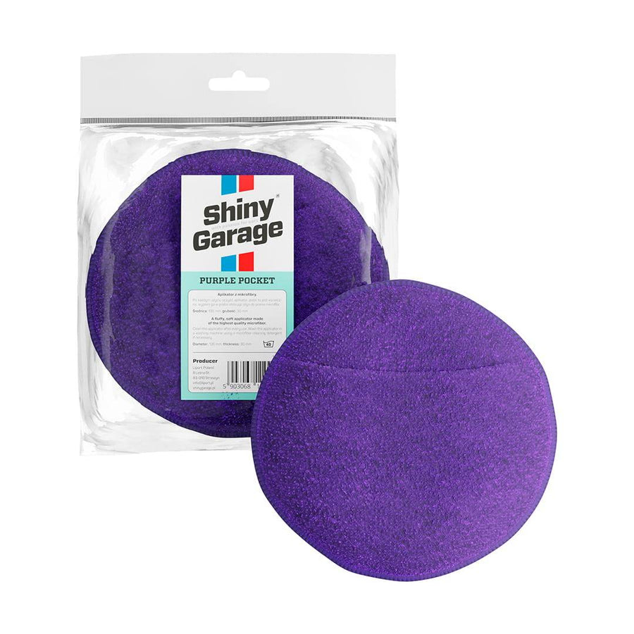 Shiny Garage Purple Pocket Applicator - The Drivers HQ
