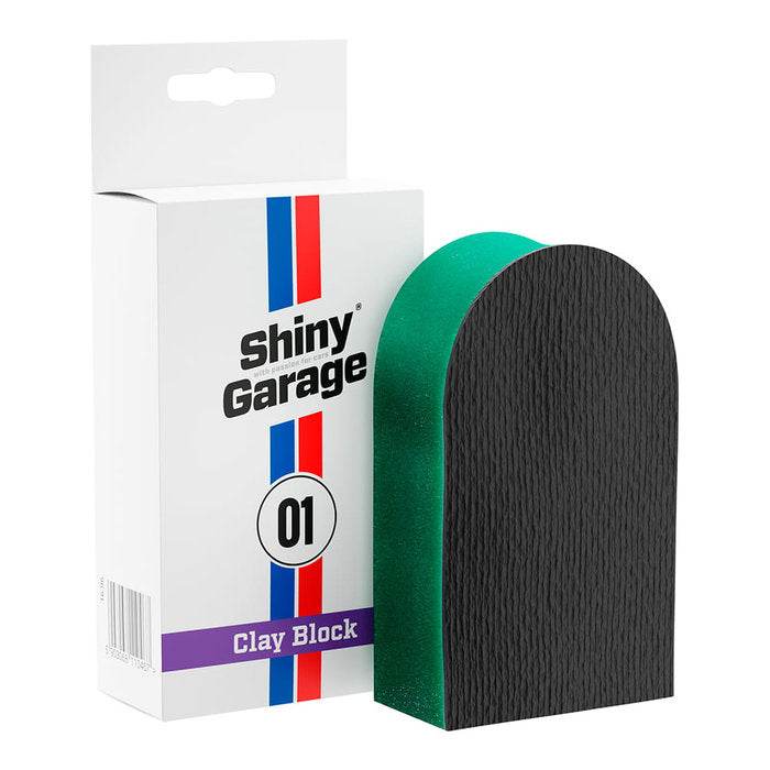 Shiny Garage Clay Block Sponge - The Drivers HQ