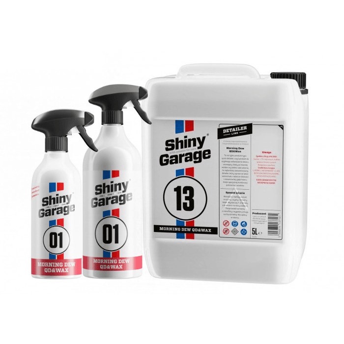 Shiny Garage Morning Dew QD and Wax - The Drivers HQ