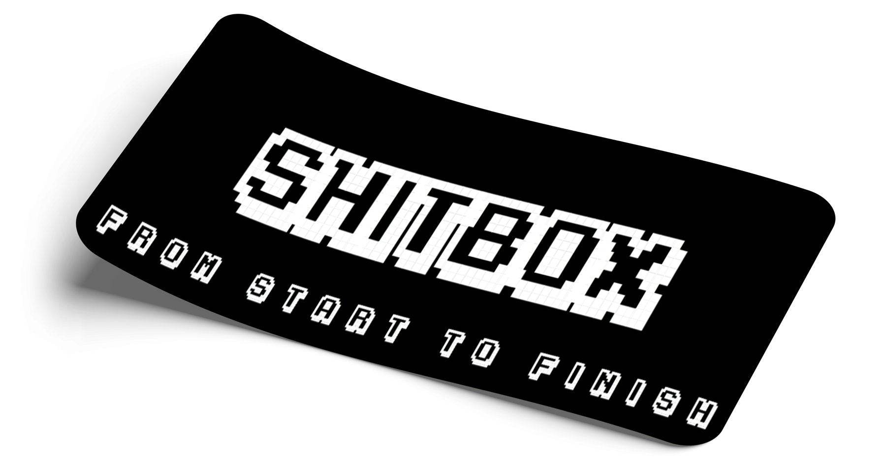 STRICTLY STATIC SHITBOX SLAP STICKER - The Drivers HQ