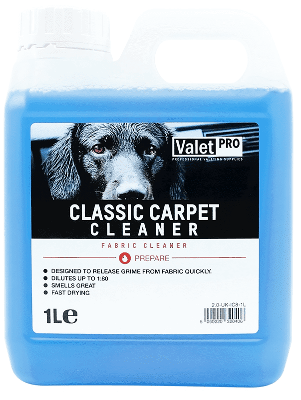 ValetPro Classic Carpet Cleaner (500ml, 1L & 5L) - The Drivers HQ