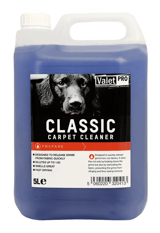 ValetPro Classic Carpet Cleaner (500ml, 1L & 5L) - The Drivers HQ