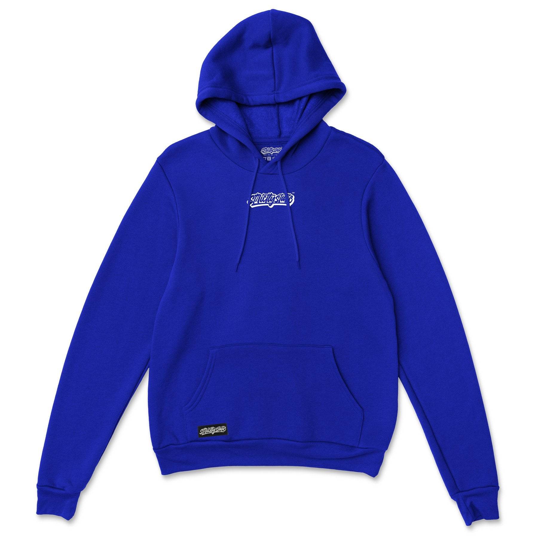 STRICTLY STATIC I DRIVE LOW HOODIE - BLUE - The Drivers HQ
