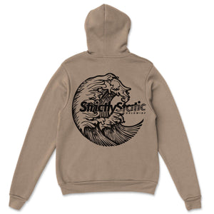 STRICTLY STATIC WAVEY HOODIE - STONE - The Drivers HQ