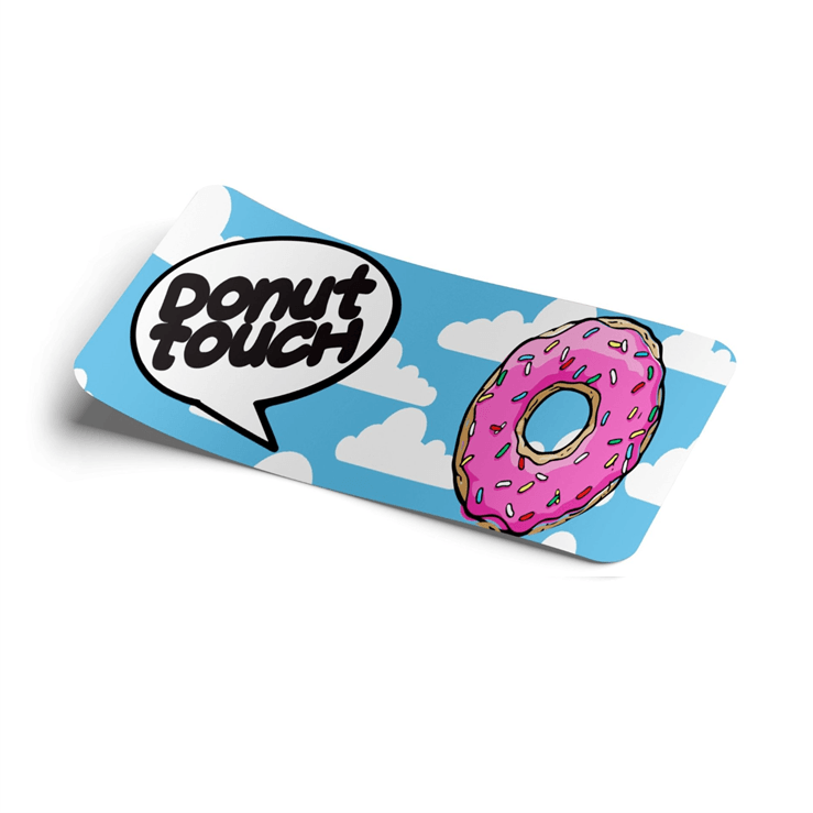 Strictly Static Donut Touch Decal Slap Sticker - The Drivers HQ